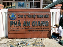 BẢNG HIỆU - CÔNG TY TNHH MỘT THÀNH VIÊN PHÀ AN GIANG